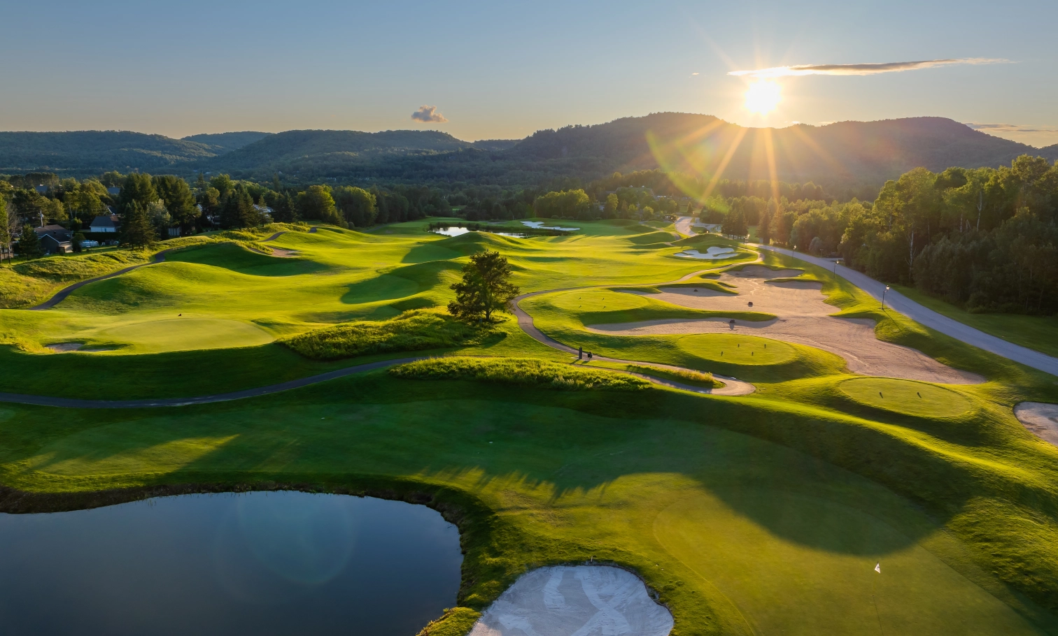 Mont-Tremblant, QC, Canada July 31 2023 - Beautiful day at Club De Golf Le Maitre

Photo:  Gary Yee (garyphoto.ca)