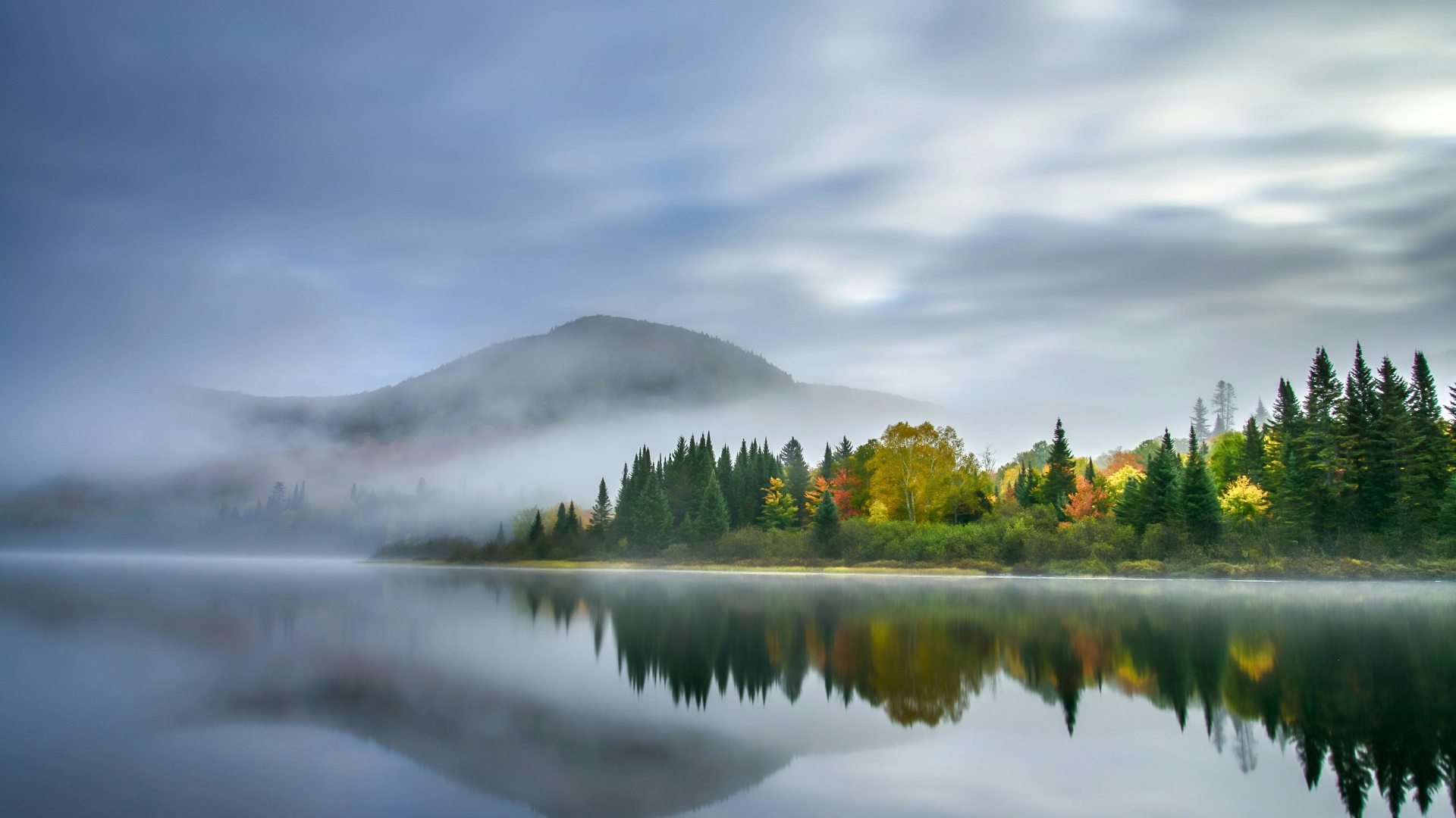 13 Parralaxe lac et brume